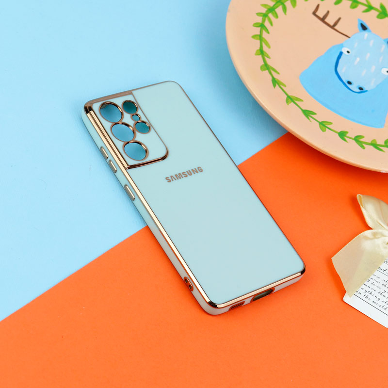 قاب براق My Case محافظ لنزدار Samsung Galaxy S21 Ultra