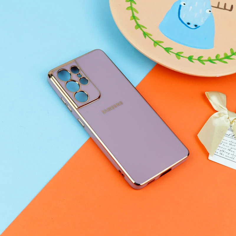 قاب براق My Case محافظ لنزدار Samsung Galaxy S21 Ultra