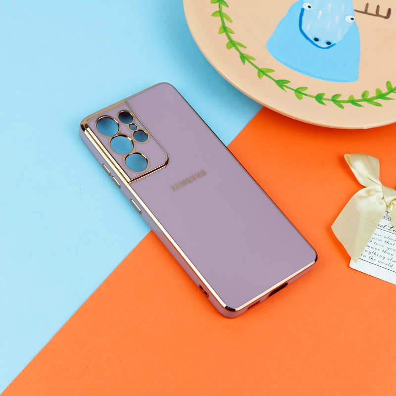قاب براق My Case محافظ لنزدار Samsung Galaxy S21 Ultra