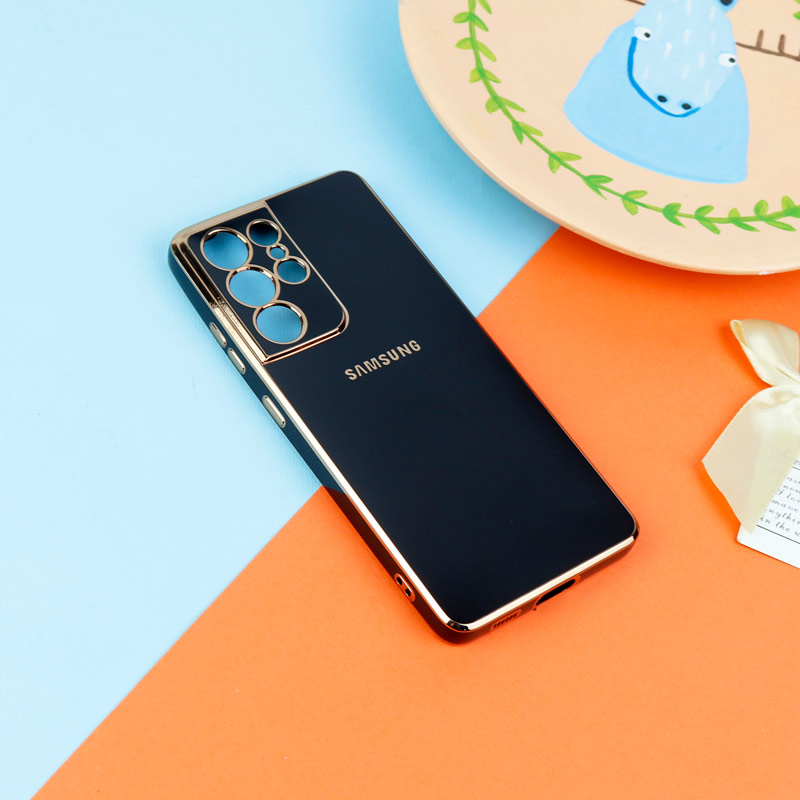 قاب براق My Case محافظ لنزدار Samsung Galaxy S21 Ultra