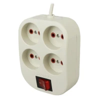 چند راهی 4 خانه برق شاهد الکتریک Shahed Electric با کابل 1٫5 متری