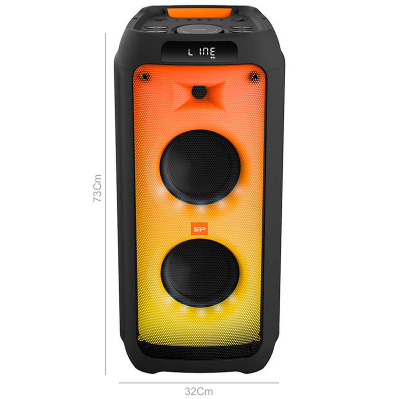 اسپیکر بلوتوثی رم و فلش خور Silicon Power BS93 + میکروفون و ریموت کنترل