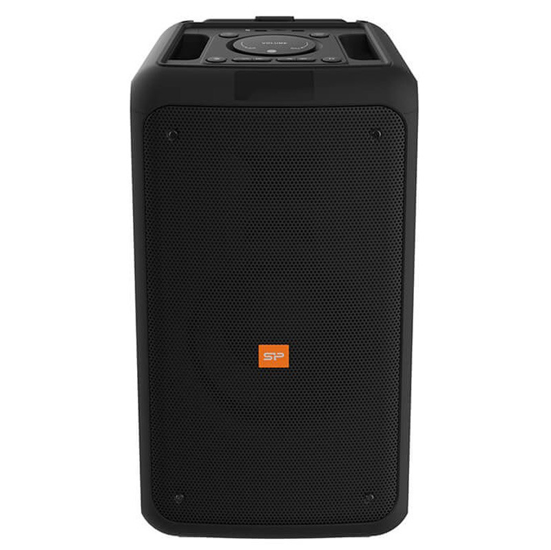 اسپیکر چمدانی بلوتوثی رم و فلش خور Silicon Power BS95 + میکروفون و ریموت کنترل