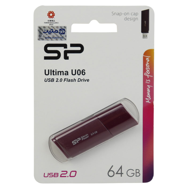 فلش 64 گیگ سیلیکون پاور Silicon Power Ultima U06