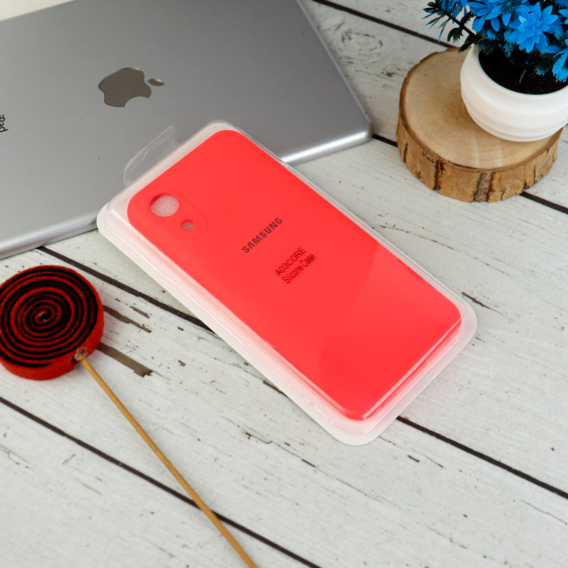 قاب سیلیکونی Highcopy زیربسته سامسونگ Galaxy A03 Core محافظ لنزدار