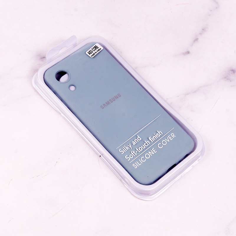 قاب سیلیکونی Highcopy زیربسته سامسونگ Galaxy A03 Core محافظ لنزدار