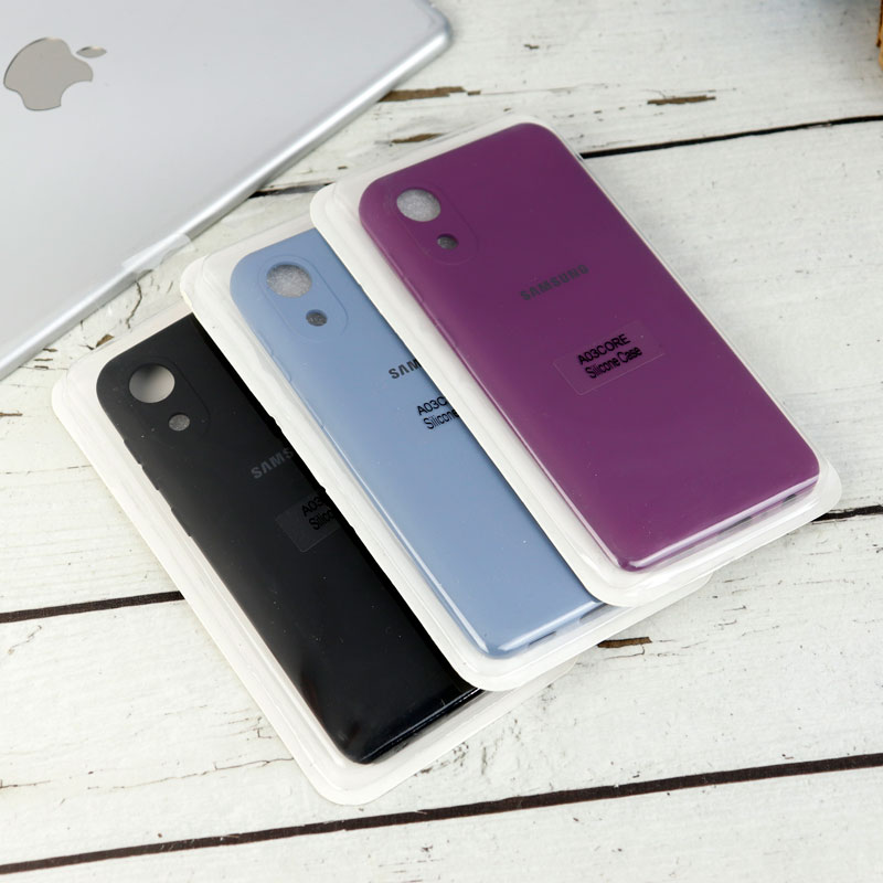 قاب سیلیکونی Highcopy زیربسته سامسونگ Galaxy A03 Core محافظ لنزدار