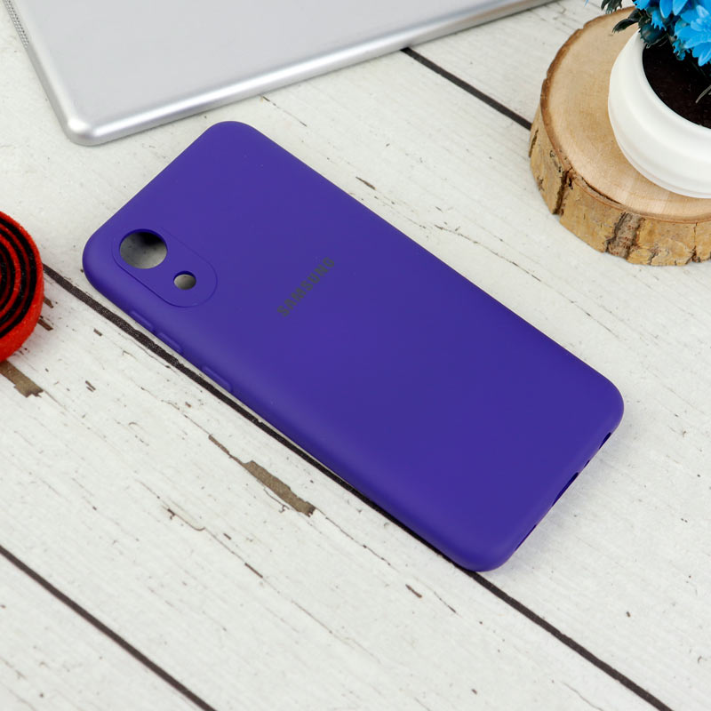 قاب سیلیکونی Highcopy زیربسته سامسونگ Galaxy A03 Core محافظ لنزدار