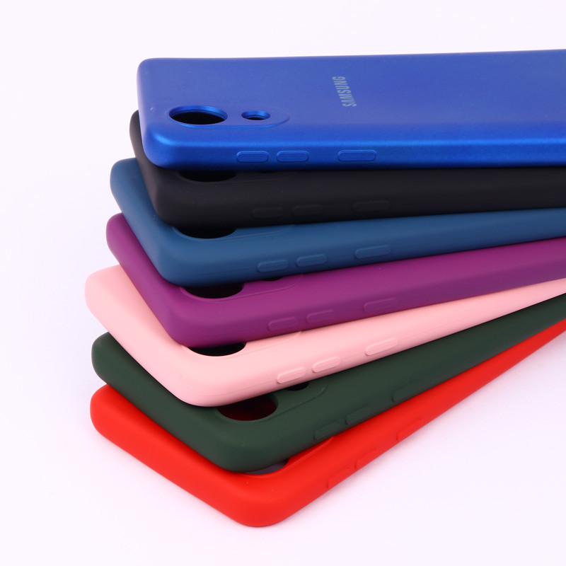 قاب سیلیکونی Highcopy زیربسته سامسونگ Galaxy A03 Core محافظ لنزدار