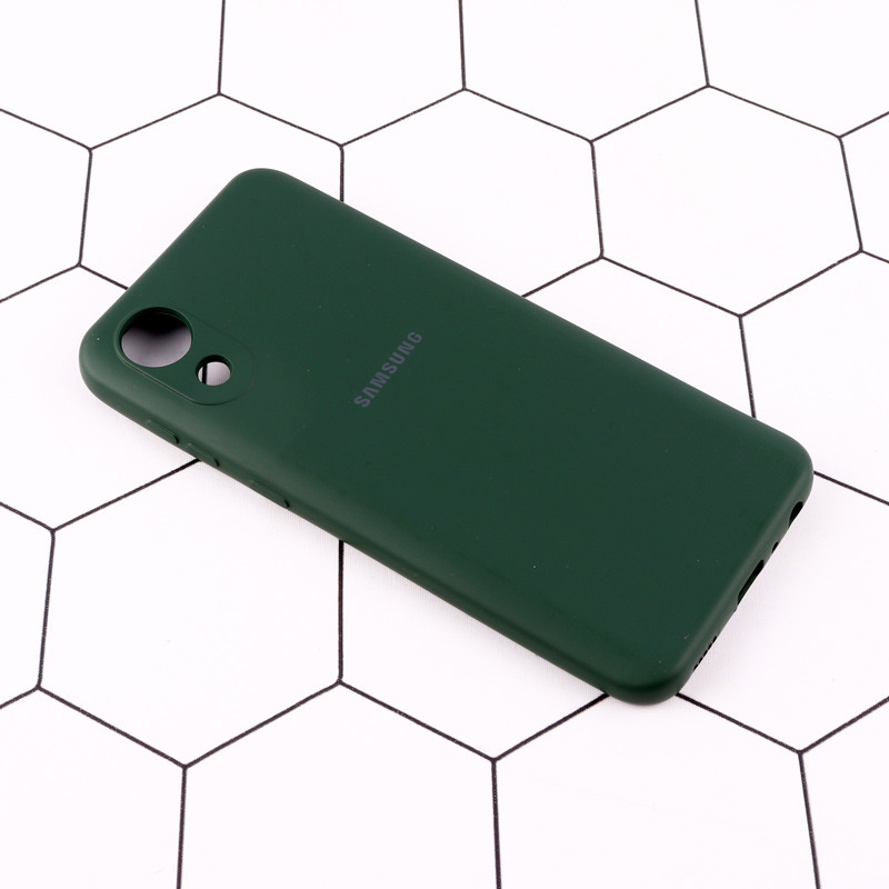 قاب سیلیکونی Highcopy زیربسته سامسونگ Galaxy A03 Core محافظ لنزدار