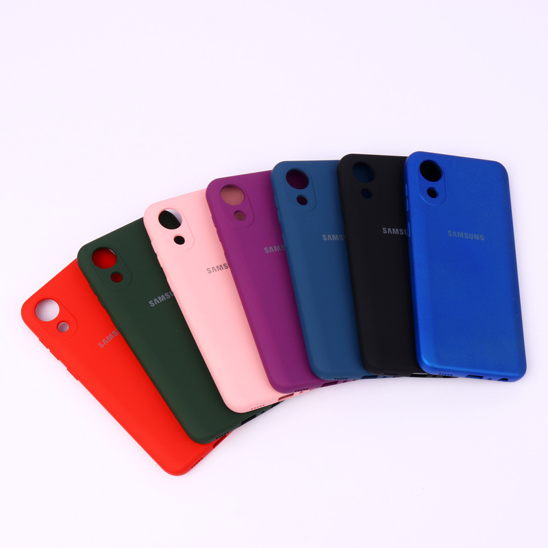 قاب سیلیکونی Highcopy زیربسته سامسونگ Galaxy A03 Core محافظ لنزدار