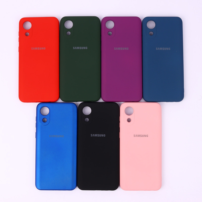 قاب سیلیکونی Highcopy زیربسته سامسونگ Galaxy A03 Core محافظ لنزدار