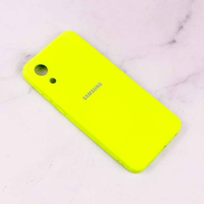 قاب سیلیکونی Highcopy زیربسته سامسونگ Galaxy A03 Core محافظ لنزدار