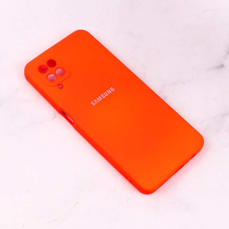 قاب سیلیکونی Highcopy زیربسته سامسونگ Galaxy A12 / M12 محافظ لنزدار