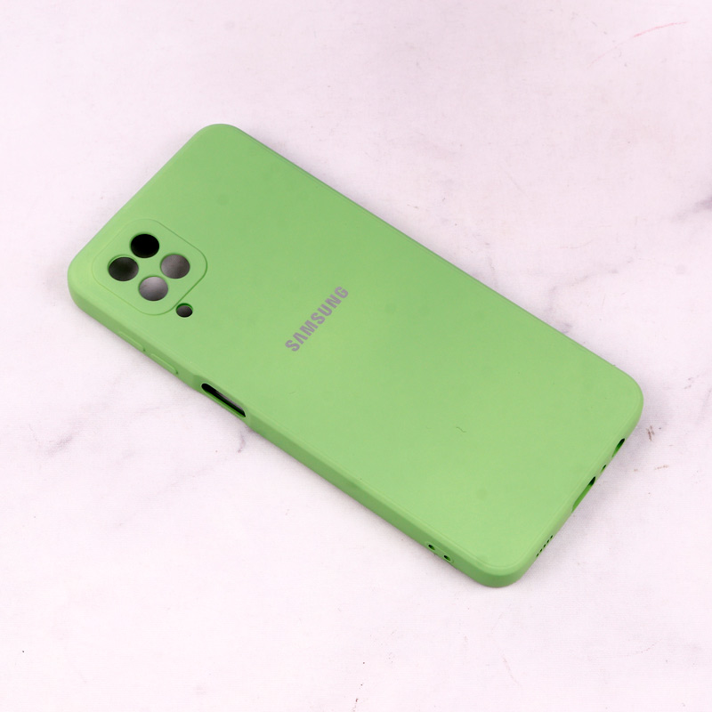 قاب سیلیکونی Highcopy زیربسته سامسونگ Galaxy A12 / M12 محافظ لنزدار