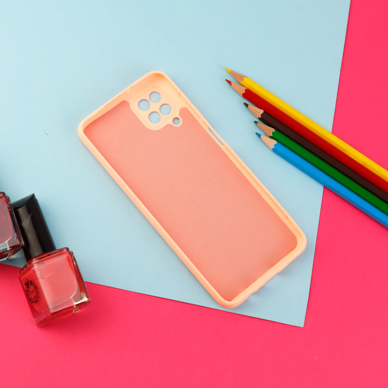 قاب سیلیکونی زیربسته Highcopy محافظ لنزدار Samsung Galaxy A12 سری D