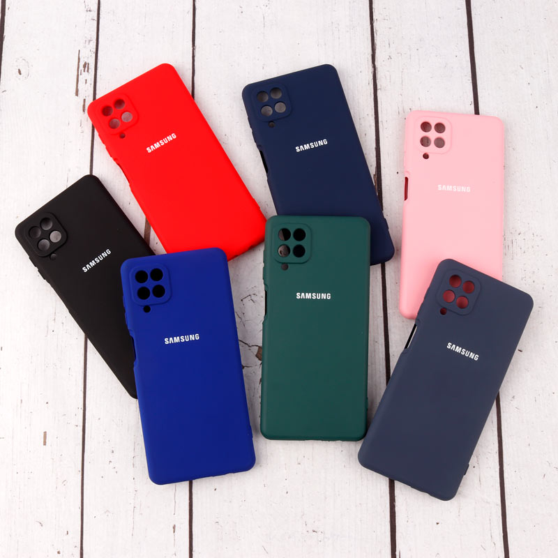 قاب سیلیکونی Highcopy زیربسته سامسونگ Galaxy A12 / M12 محافظ لنزدار