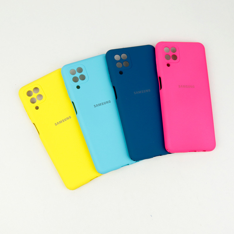 قاب سیلیکونی Highcopy زیربسته سامسونگ Galaxy A12 / M12 محافظ لنزدار