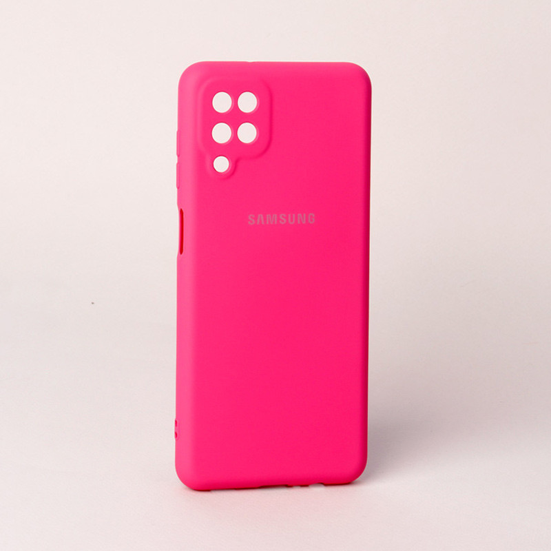 قاب سیلیکونی زیربسته Highcopy محافظ لنزدار Samsung Galaxy A12 سری D