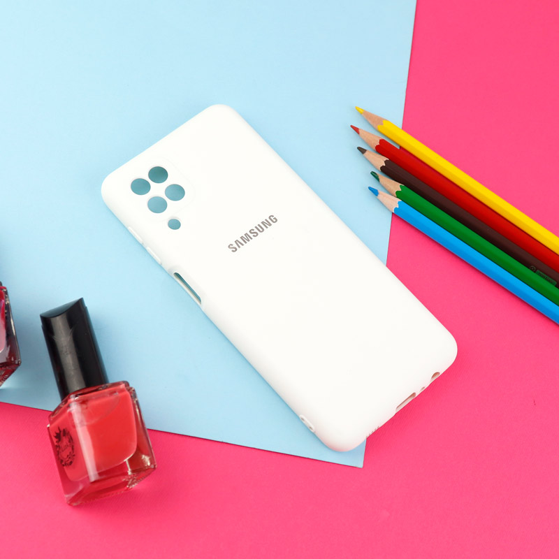 قاب سیلیکونی زیربسته Highcopy محافظ لنزدار Samsung Galaxy A12 سری D