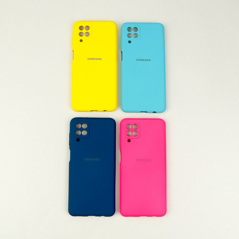 قاب سیلیکونی Highcopy زیربسته سامسونگ Galaxy A12 / M12 محافظ لنزدار