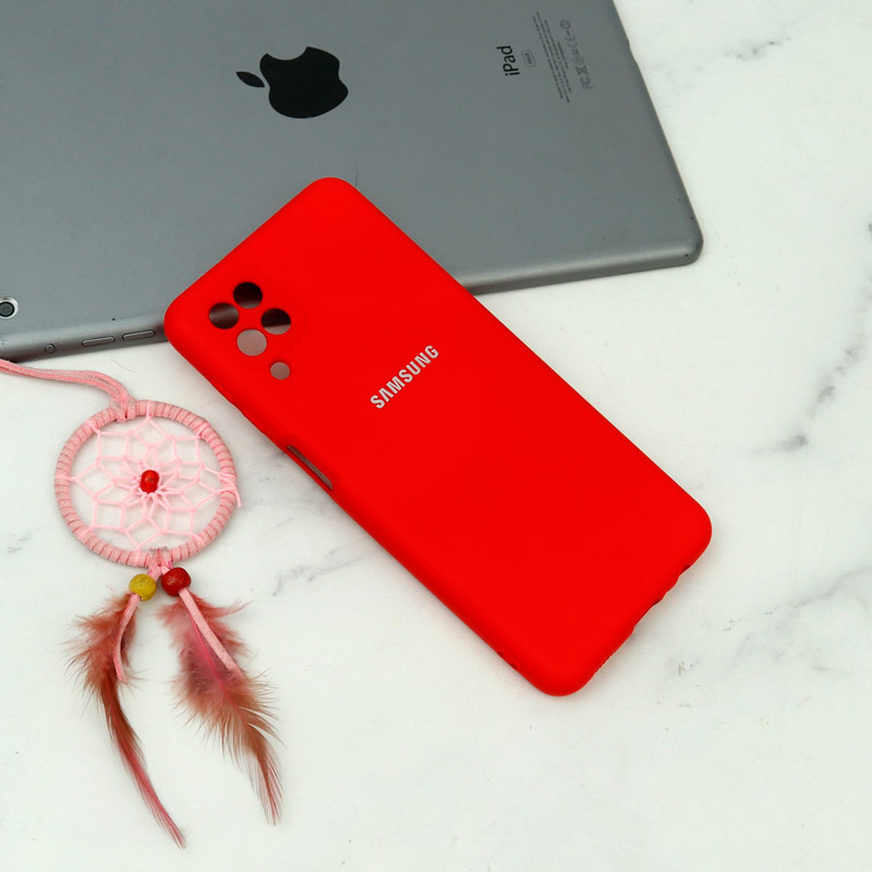 قاب سیلیکونی Highcopy زیربسته سامسونگ Galaxy A12 / M12 محافظ لنزدار