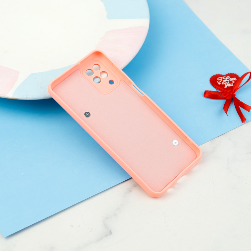 قاب سیلیکونی محافظ لنزدار + بند آویز Samsung Galaxy A12