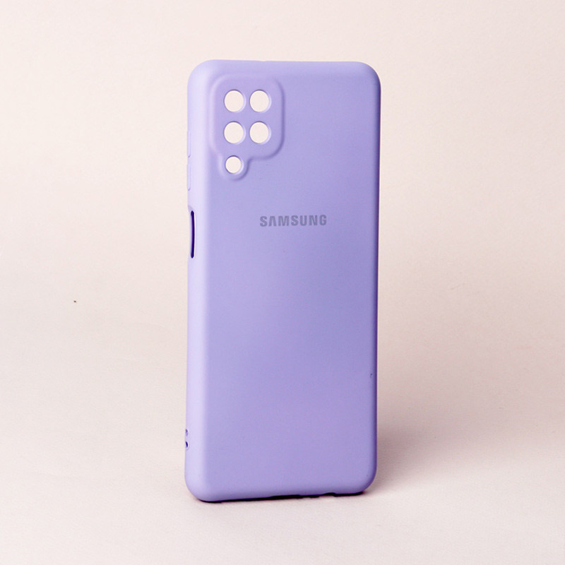 قاب سیلیکونی زیربسته Highcopy محافظ لنزدار Samsung Galaxy A12 سری D