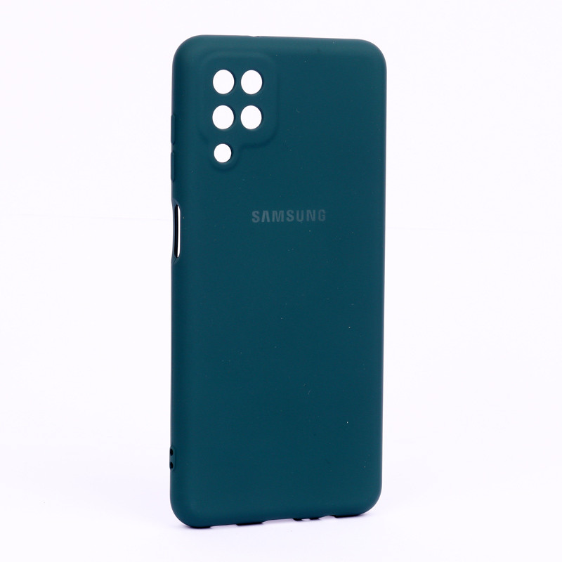 قاب سیلیکونی زیربسته Highcopy محافظ لنزدار Samsung Galaxy A12 سری D
