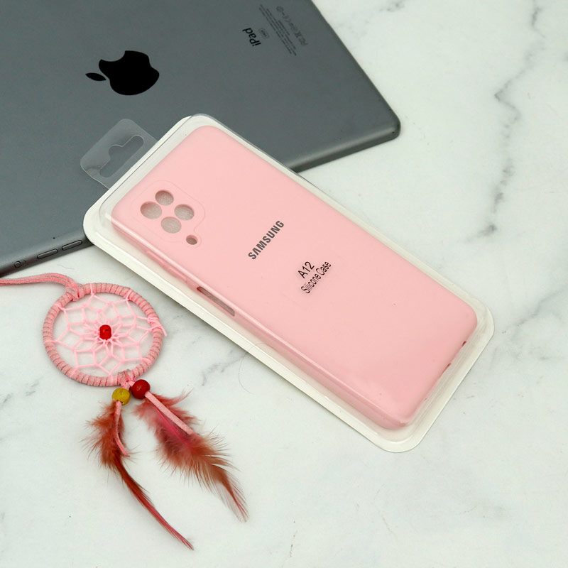 قاب سیلیکونی Highcopy زیربسته سامسونگ Galaxy A12 / M12 محافظ لنزدار