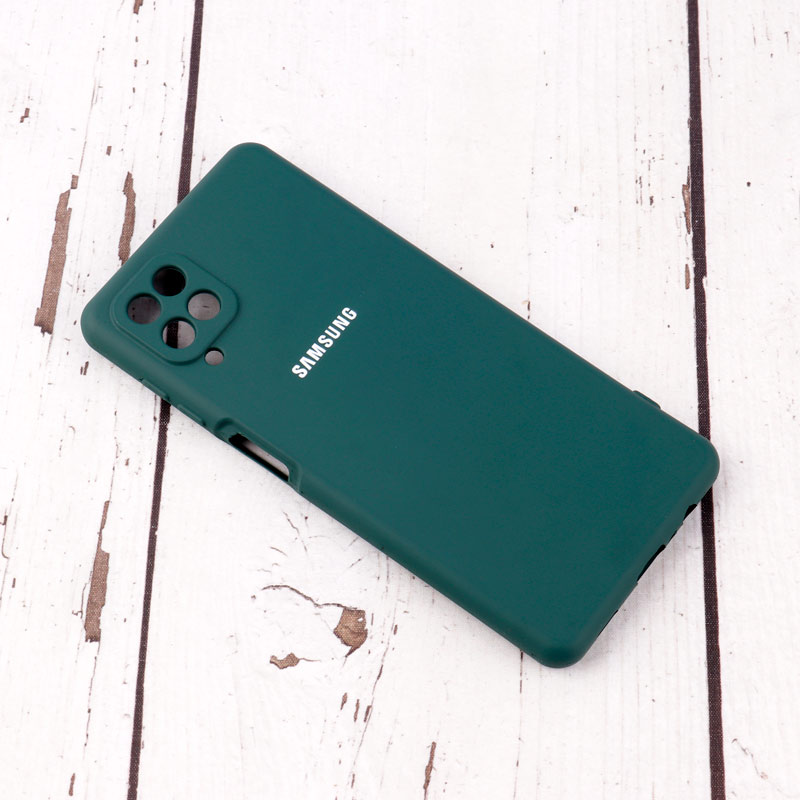قاب سیلیکونی Highcopy زیربسته سامسونگ Galaxy A12 / M12 محافظ لنزدار