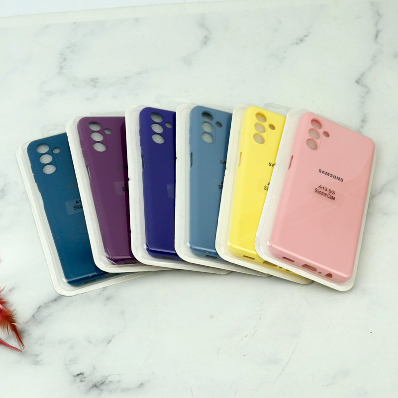 قاب سیلیکونی Highcopy زیربسته سامسونگ Galaxy A13 5G / A04s محافظ لنزدار