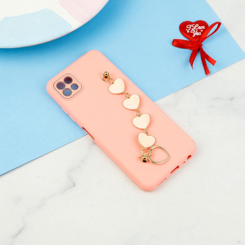 قاب سیلیکونی محافظ لنزدار + بند آویز Samsung Galaxy A22 5G