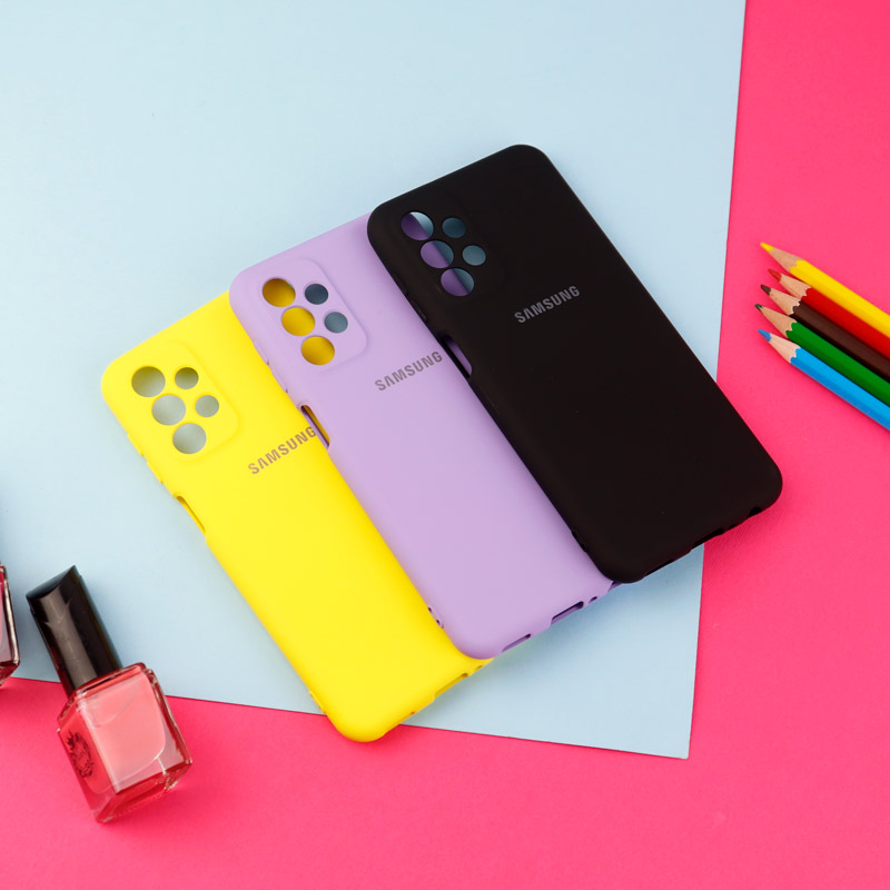 قاب سیلیکونی زیربسته Highcopy محافظ لنزدار Samsung Galaxy A23 سری D