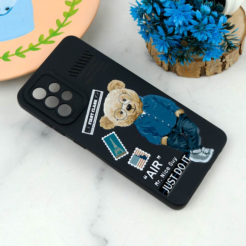 قاب سیلیکونی طرحدار محافظ لنزدار Samsung Galaxy A52 / A52s