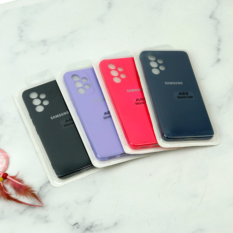 قاب سیلیکونی Highcopy زیربسته سامسونگ Galaxy A53 5G محافظ لنزدار