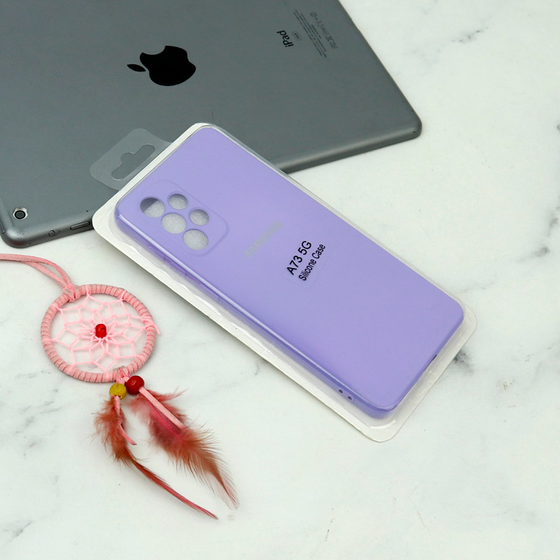 قاب سیلیکونی Highcopy زیربسته سامسونگ Galaxy A73 محافظ لنزدار