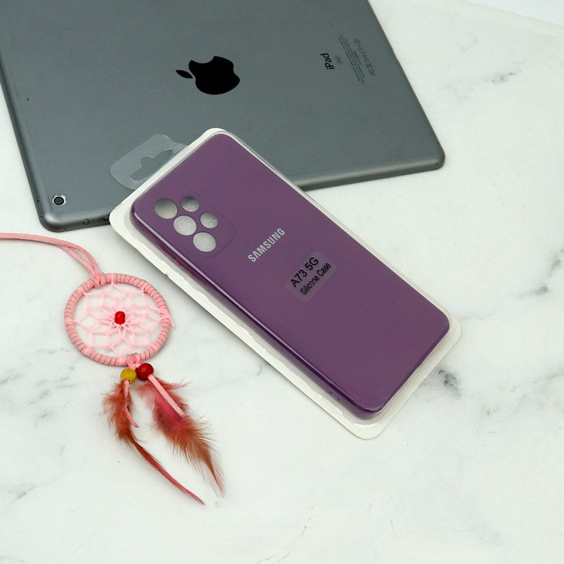قاب سیلیکونی Highcopy زیربسته سامسونگ Galaxy A73 محافظ لنزدار