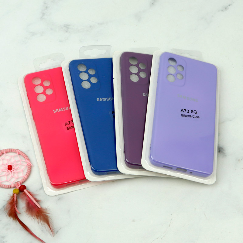 قاب سیلیکونی Highcopy زیربسته سامسونگ Galaxy A73 محافظ لنزدار