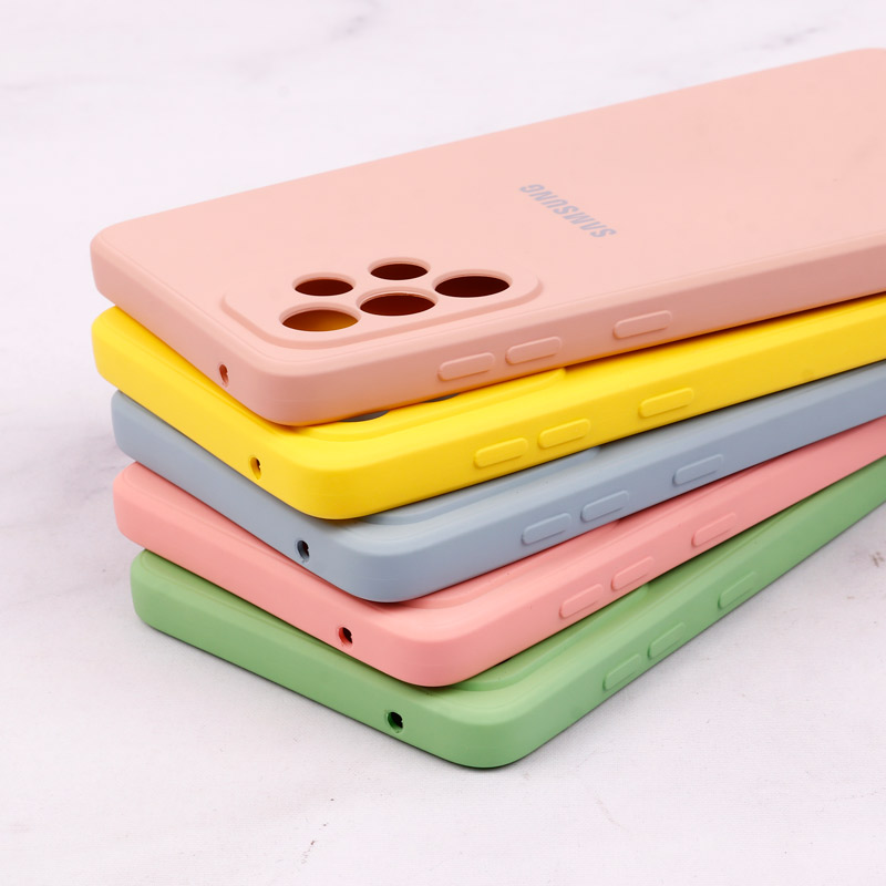 قاب سیلیکونی Highcopy زیربسته سامسونگ Galaxy A73 محافظ لنزدار