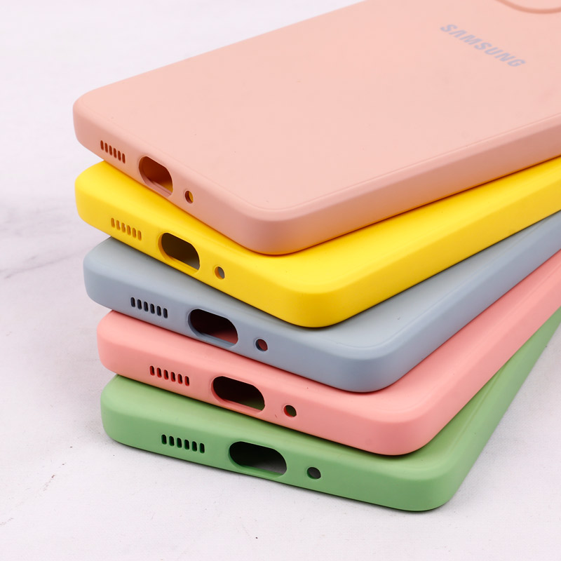 قاب سیلیکونی Highcopy زیربسته سامسونگ Galaxy A73 محافظ لنزدار
