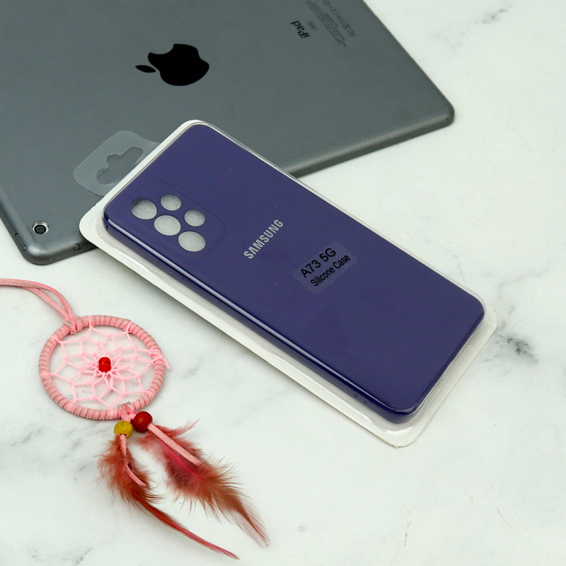 قاب سیلیکونی Highcopy زیربسته سامسونگ Galaxy A73 محافظ لنزدار