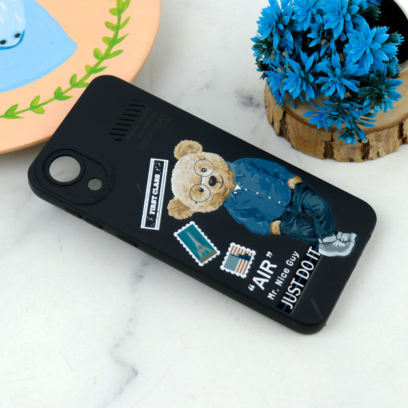 قاب سیلیکونی طرحدار محافظ لنزدار Samsung Galaxy A03 Core