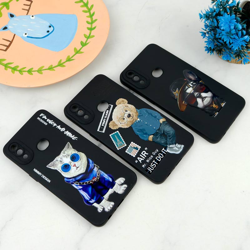 قاب سیلیکونی طرحدار محافظ لنزدار Samsung Galaxy A10s