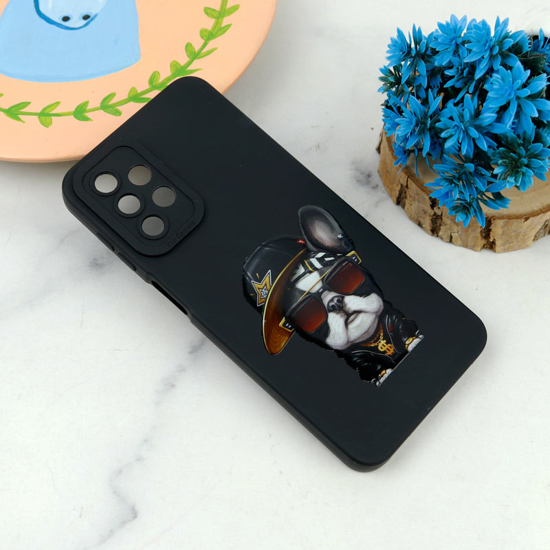 قاب سیلیکونی طرحدار محافظ لنزدار Samsung Galaxy A23