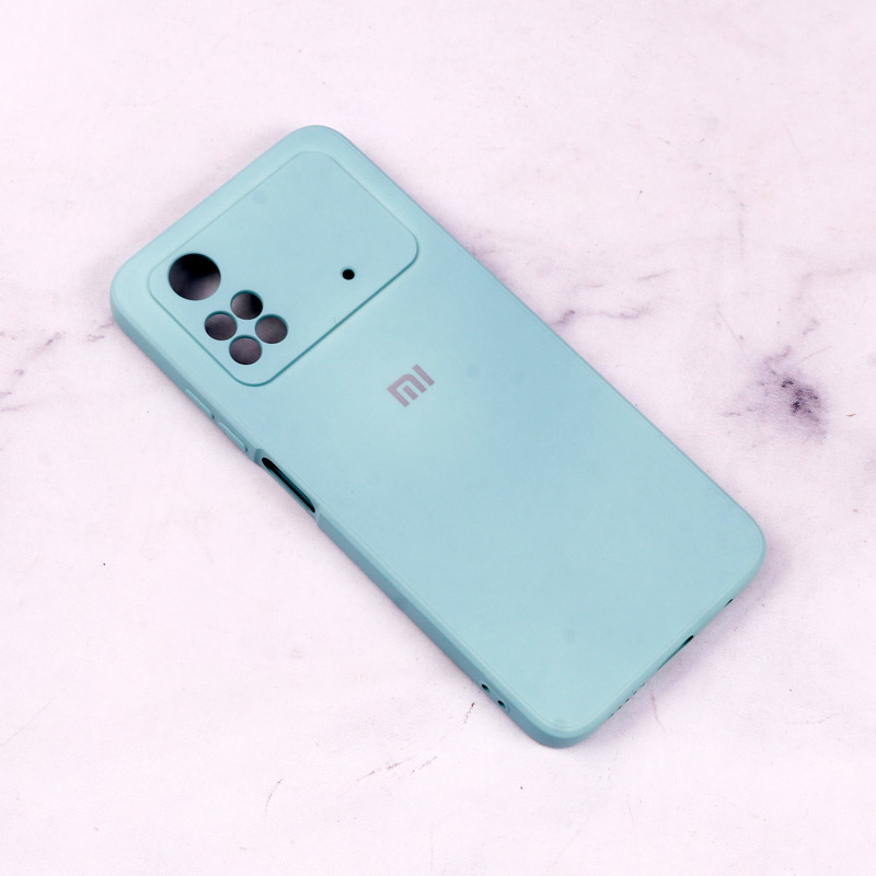 قاب سیلیکونی Highcopy زیربسته شیائومی Poco M4 Pro 4G محافظ لنزدار