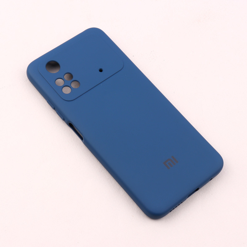 قاب سیلیکونی Highcopy زیربسته شیائومی Poco M4 Pro 4G محافظ لنزدار