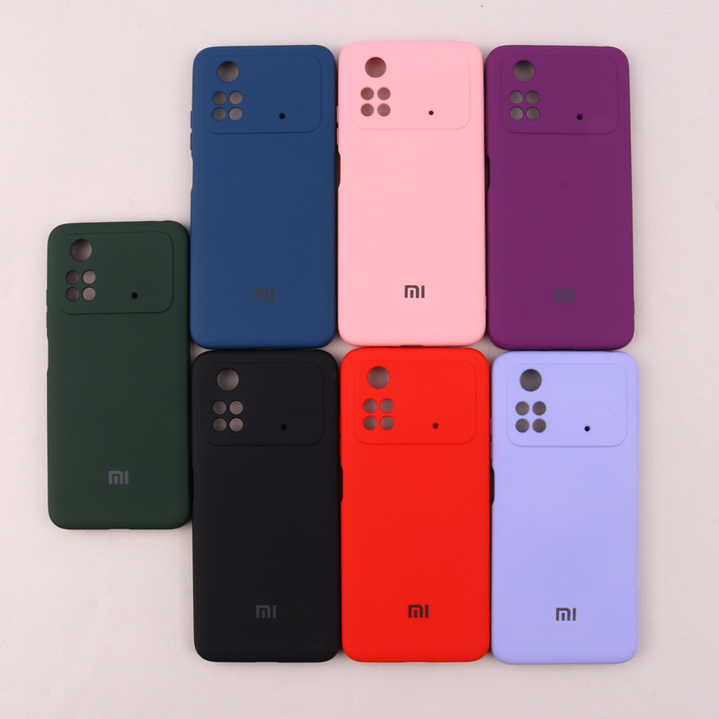 قاب سیلیکونی Highcopy زیربسته شیائومی Poco M4 Pro 4G محافظ لنزدار