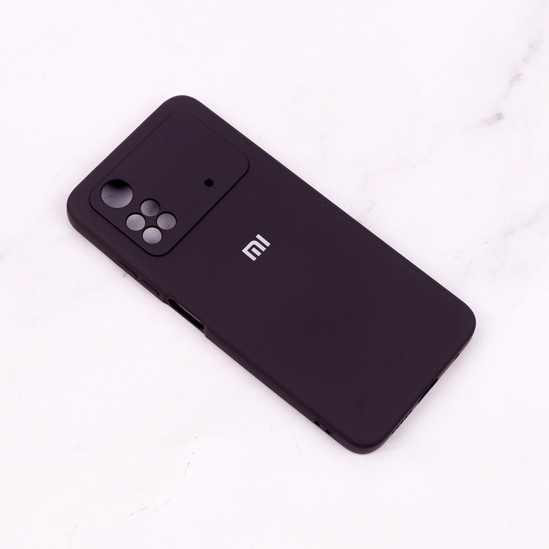 قاب سیلیکونی Highcopy زیربسته شیائومی Poco M4 Pro 4G محافظ لنزدار