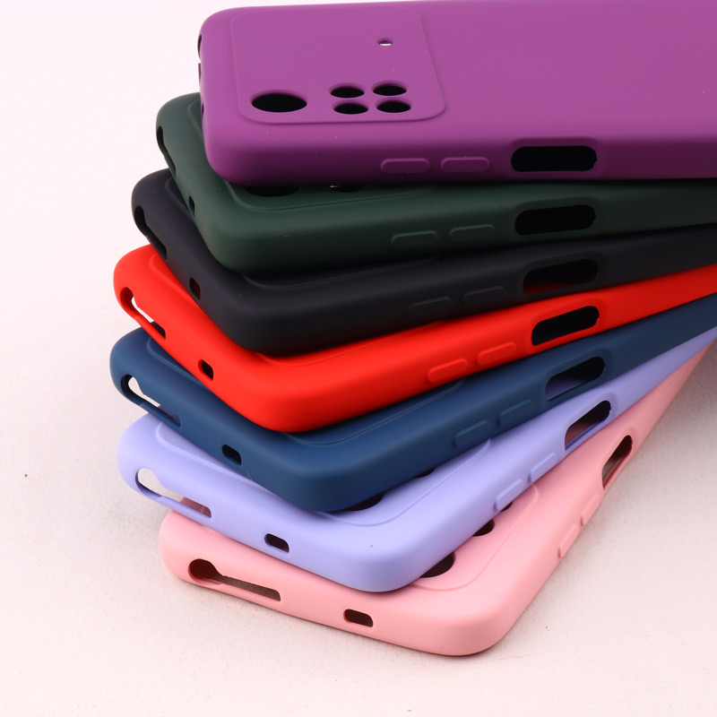قاب سیلیکونی Highcopy زیربسته شیائومی Poco M4 Pro 4G محافظ لنزدار